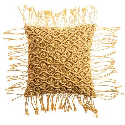 KozyCotton® Hand-Woven Cotton Cushion Cover Image 3
